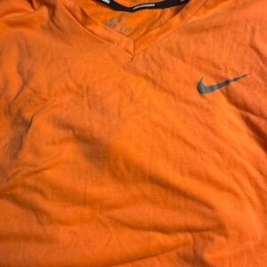 Nike Orange Dri Fit Tee